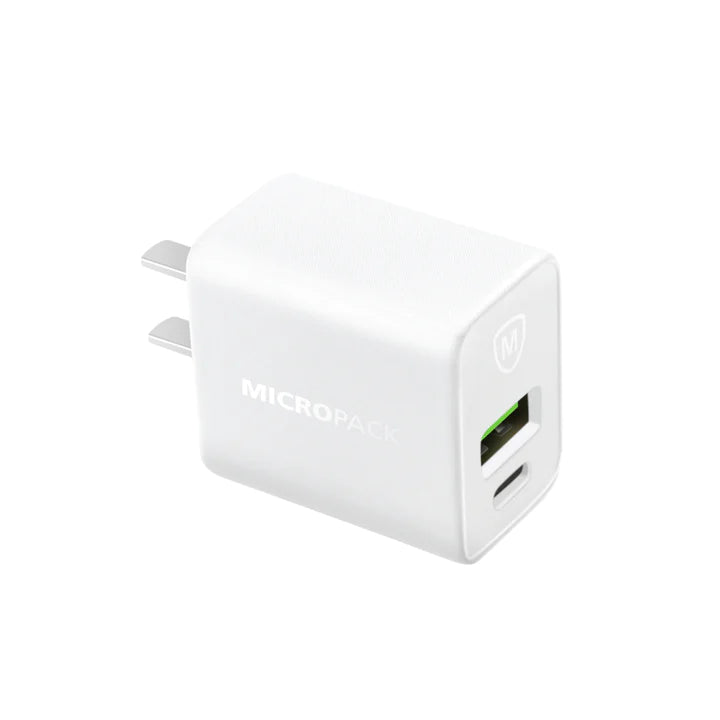Micropack 33W Fast Charging Dual Ports Wall Charger