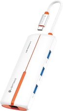 Lightwave LW-DOCK-61A USB-C 6-in-1 Multi-Function Docking Station.