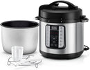 Black & Decker PCP1000-B5 6L Pressure Cooker, Stainless Steel – 1000W