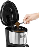 Black & Decker 1.25L 10-Cup Coffee Maker/Machine, 750W (DCM750S-B5)