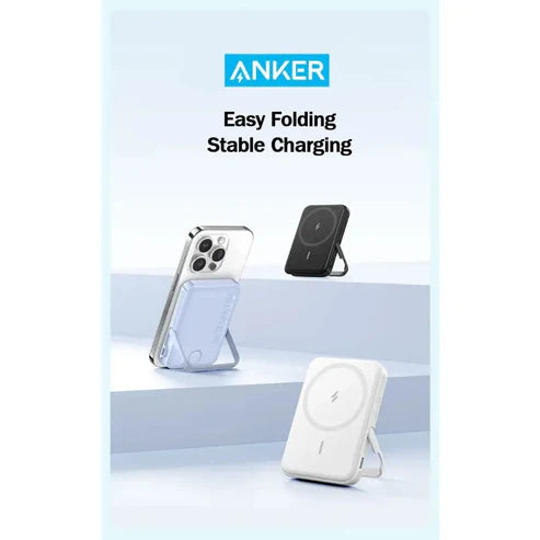 Anker 322 MagGo Wireless Portable Charger (PowerCore Magnetic 5K) - A1618H11