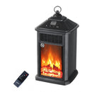 Armco AFH-VF55X Lantern Type Fireplace heater with Fan 400w, with flame effect, Remote Control, with overheat protection