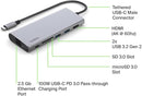 Belkin AVC009BTSGY USB C Multiport Adapter 7IN1