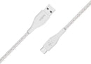 Belkin F2CU069BT04-WHT Cable Duratek Plus USB-C to USB-A WITH STRAP 1m - White