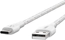 Belkin F2CU069BT04-WHT Cable Duratek Plus USB-C to USB-A WITH STRAP 1m - White