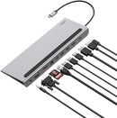 Belkin INC004btSGY  USB-C Hub, 11-in-1 MultiPort Adapter Dock