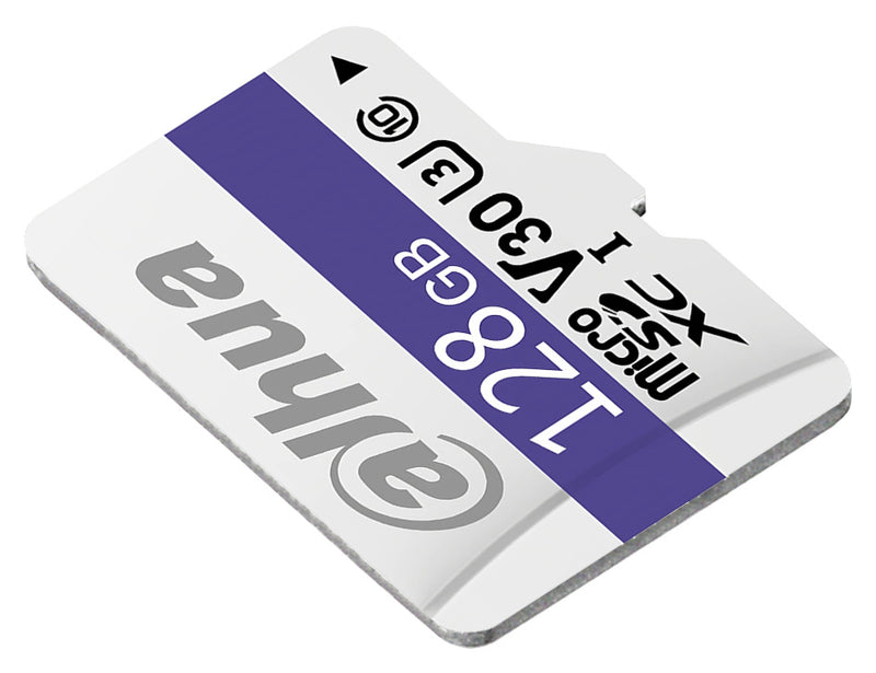 Dahua 128GB C10/U3/V30 MicroSD Memory Card - DHI-TF-C100/128GB