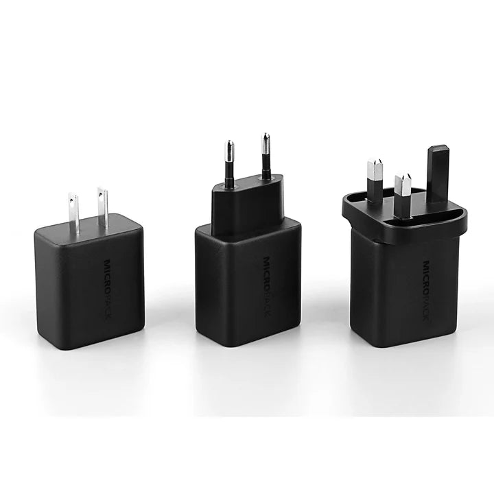 MicroPack 20W Dual Ports Wall Charger UK Plug MWC-220PD