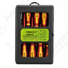 Prescott PHSS181 8-Pcs VDE Screwdriver Set – Insulated Electrician Screwdrivers, Anti-Slip Handles, High-Quality Precision Tools for Electrical Work