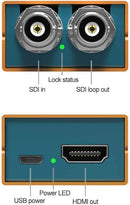 AVMATRIX Mini SC1112 3G-SDI to HDMI Pocket-Size Broadcast Converter