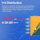 AVMATRIX SD1141 1 Input 4 Output 3G-SDI Distribution Amplifier