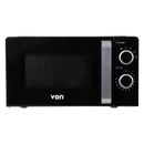 Von VAMS-20MGX 20L Solo Mechanical Microwave Oven - 700 Watts, 20 Litres, Mechanical Control