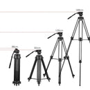 Weifeng WF-717 1.8m Heavy Duty Video Tripod with Fluid Hydraulic Head