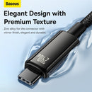 Baseus CAWJ040001 Fast Charging Data Cable Tungsten Gold  Type-C to Type-C 240W 1m