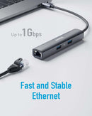Anker PowerExpand+ 5-in-1 USB-C Ethernet Hub (A8338HA1)