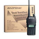 Baofeng UV-82 Dual Band Handheld Transceiver Walkie Talkie - 8-10 KM, Radio Call, display function menu