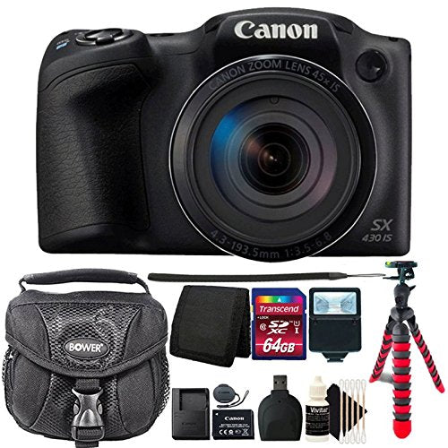 Canon PowerShot SX430 IS Camera, 1790C002AA | DIGITAL STORE