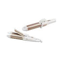 Geemy GM-2961 hair straightener and curling iron - On/off switch,Change plate button, 360-degree swivel cord, Wet/dry use
