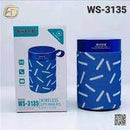 WSTER WS-2519 Portable Wireless Speaker - 1200mAh Battery , Bluetooth, MP3