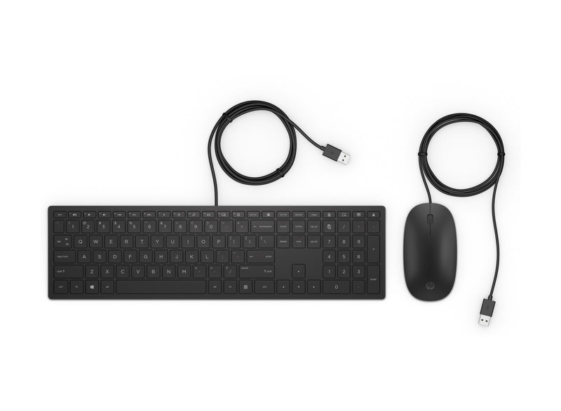 HP Pavilion (4CE97AA) Wired Keyboard and Mouse 400