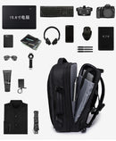 BANGE Travel Overnight Backpack -37L- bag carry, Laptop Multifunction High Quality USB Charging Waterproof Backpack Bag