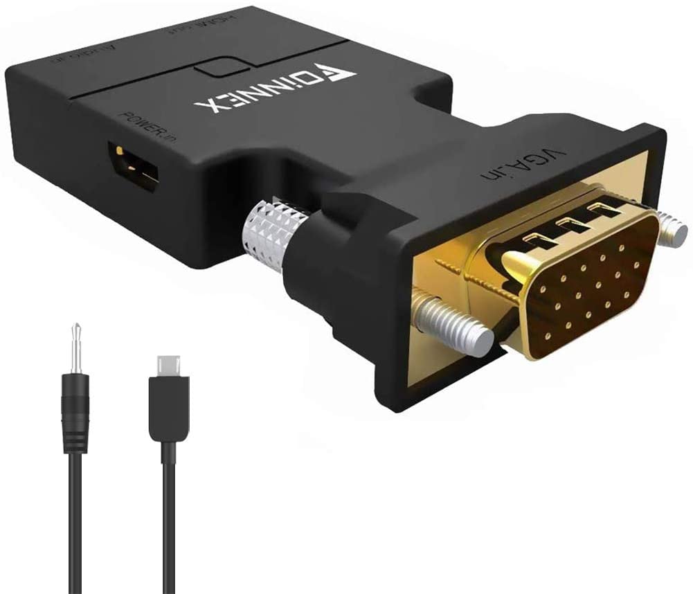 HDMI to VGA+Audio Adapter - HDMI-VGA