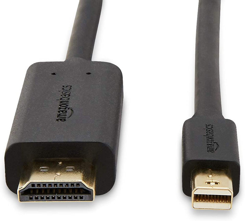 Amazon Basics AZDPHD06 - Mini DisplayPort to HDMI Cable (6ft) ‎B0134V3KIA
