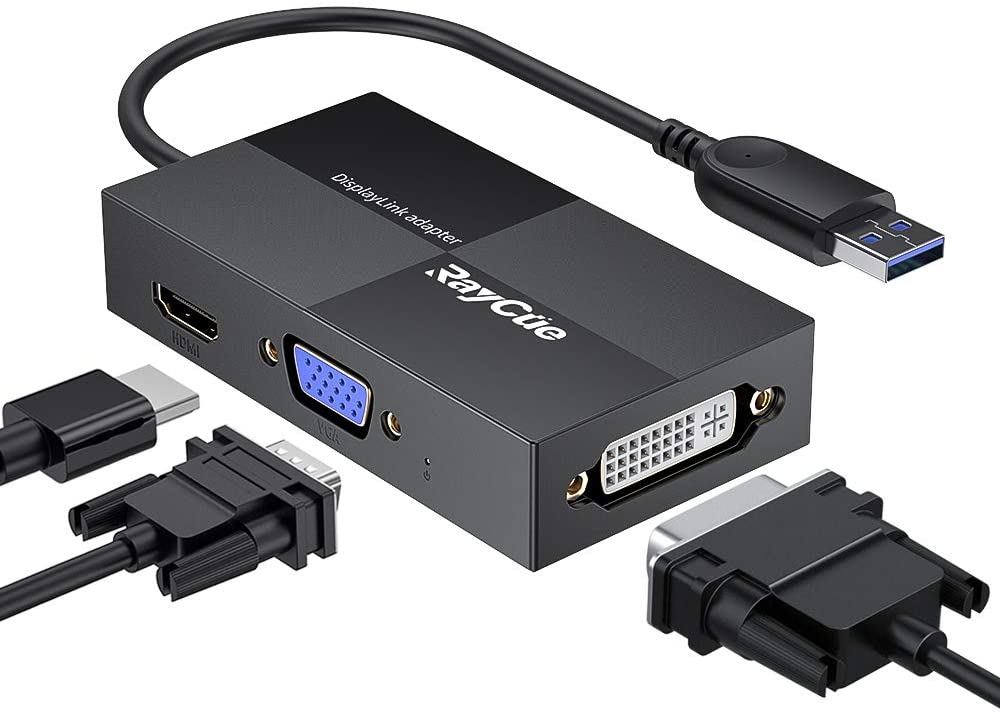 USB to HDMI VGA DVI Adapter (B07X3273C4) Digital store Nairobi