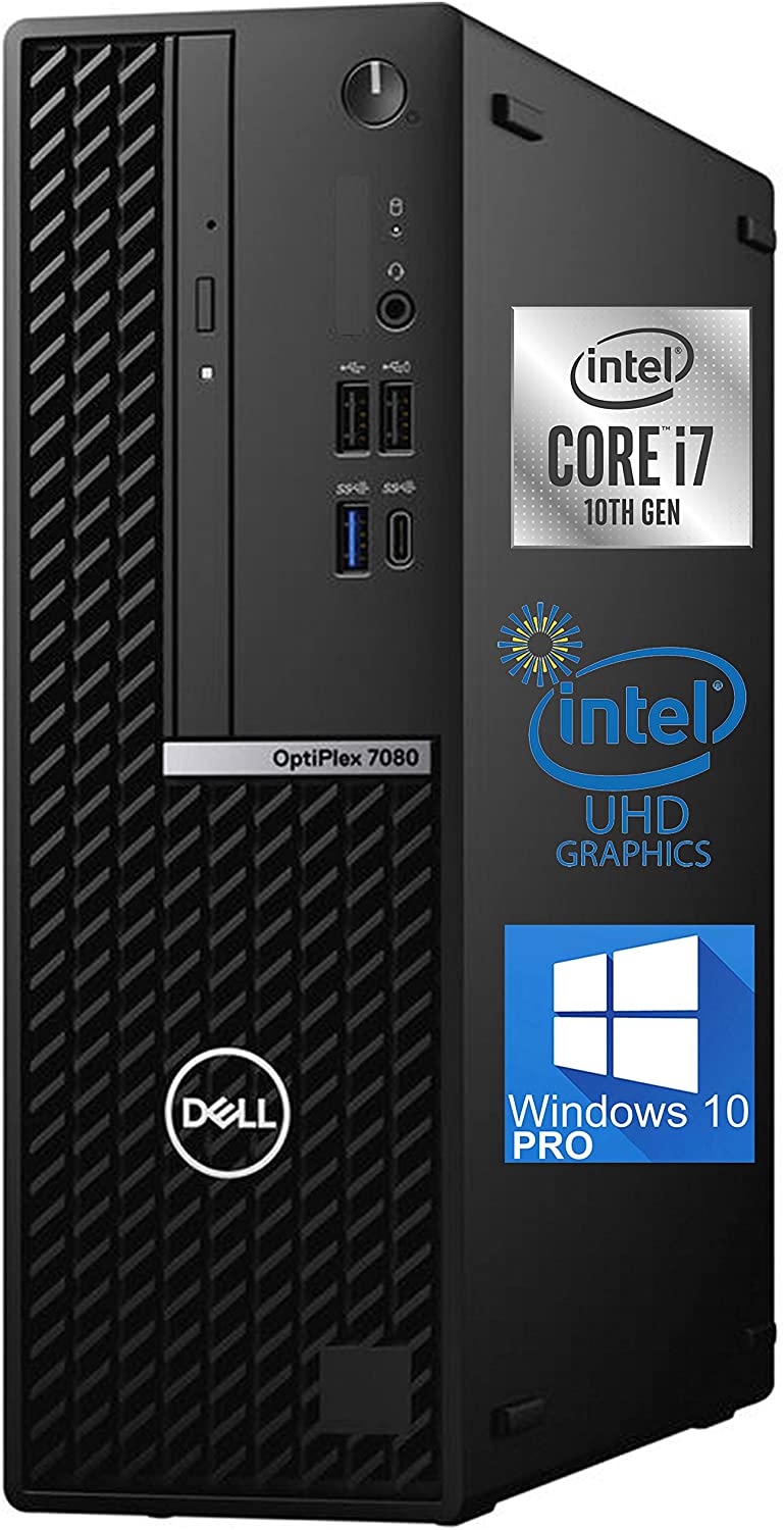 Dell OptiPlex 7080 MT Desktop, Intel Core i7-10700, 4GB RAM, 1TB HDD, 18.5 Monitor, Ubuntu - B08SYHF2JR
