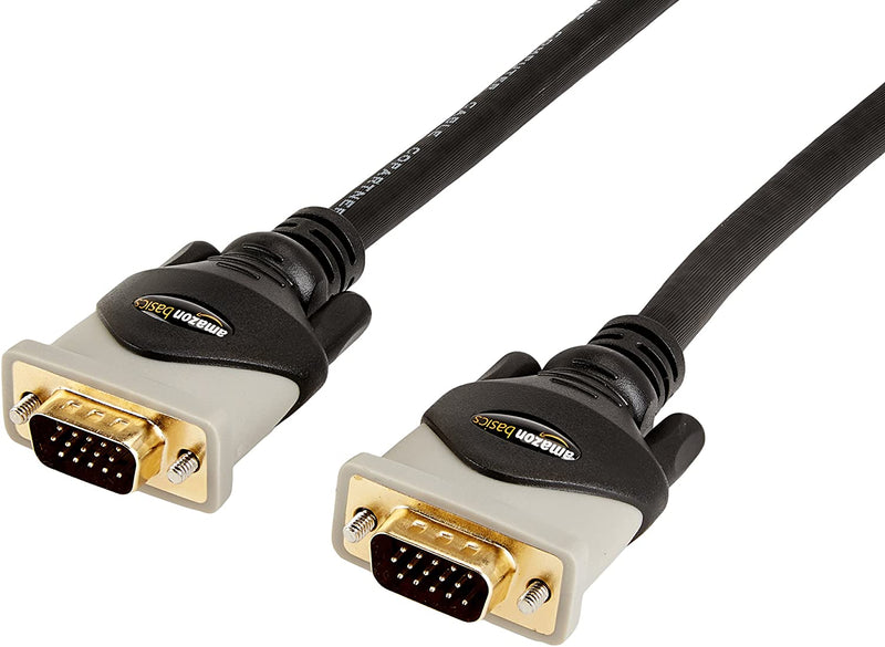 Amazon Basics VGA to VGA PC Computer Monitor Cable - 10 Feet (3 Meters)(HL-006348)
