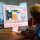 Apple iMac (MJV93AB/A) 24 Inch, Retina 4.5K Display, Chip 8‑core CPU, 7‑core GPU, 8GB RAM 256GB SSD Laptop