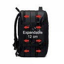 BANGE Travel Overnight Backpack 37L - Bag Carry, Laptop Multifunction High-Quality USB Charging Waterproof Backpack Bag