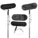 BOYA BY-WS1000 Microphone Blimp Windshield Suspension System with XLR Cable for 20-22mm Diameter Shotgun Microphones for Canon Nikon Camcorder Recorder with Andoer Cleaniing Cloth