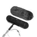 BOYA BY-WS1000 Microphone Blimp Windshield Suspension System with XLR Cable for 20-22mm Diameter Shotgun Microphones for Canon Nikon Camcorder Recorder with Andoer Cleaniing Cloth