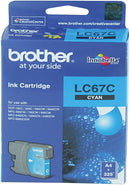 Brother LC67C Cyan Ink Cartridge