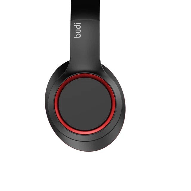 Budi Bluetooth EP50 Headphones - Supports Memory Card , Active Noise Cancellation
