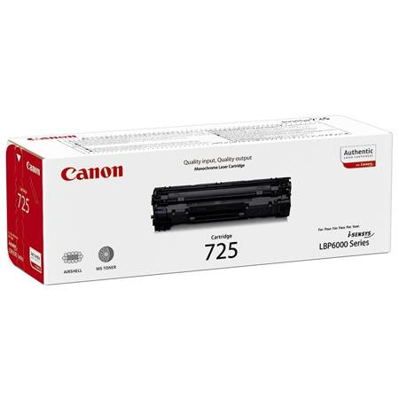 Canon 725 Black Toner Cartridge - 3484B002AA