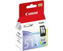 Canon CL-511 Color Cartridge (2972B007AA)