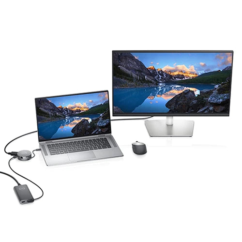 Dell DA310 7-in-1 USB-C Multiport Adapter - Lightweight and portable, Stable connection, Flexible cable management