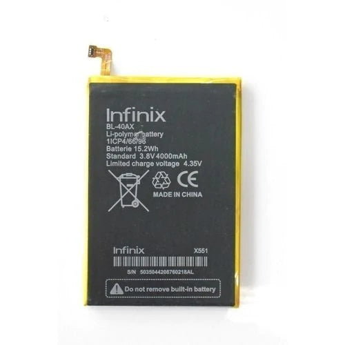 Infinix Hot Note (X551) Smartphone Replacement Battery (BL-40AX)