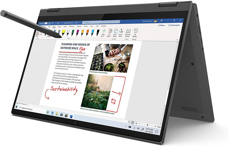 Lenovo NoteBook IP Flex 5 - 14IIL05 (Yoga) Laptop,Core i7,8GB RAM,512 SSD,WIN 10,14" FHD-82HS00GTUE
