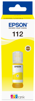 Epson 112 Ecotank pigment Yellow ink  70Ml bottle - cartridge - C13T06C44A