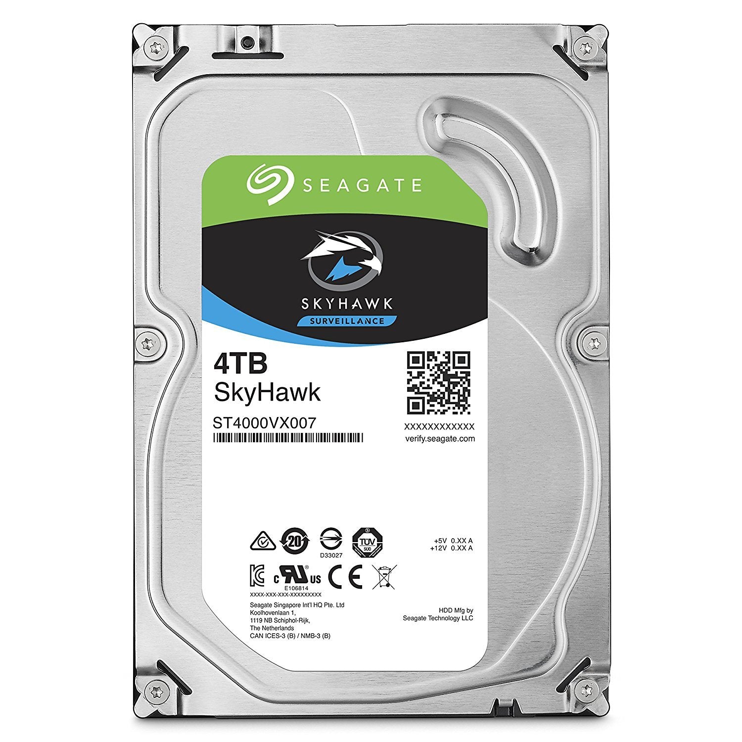 Surveillance 【送料無料】Seagate 4TB 内蔵型HDD ST4000VX000 【注意 