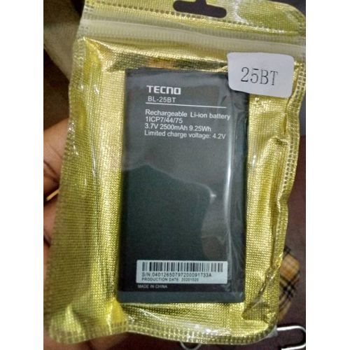 Tecno Phone Tecno Y2 Battery Price Tecno T528, T465 (BL-25BT