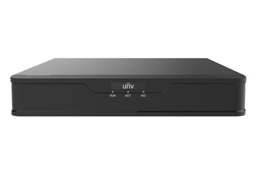 Uniview NVR301-08X-P8 8 Channel 1 HDD NVR Network Video Recorder.