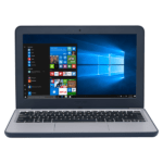 ASUS VivoBook E12 E203NAH-FD084T Laptop (90NB0FC2-M05170) - Intel Celeron N3350, 1st Gen, 500GB Hard Disk, 4GB RAM, 11.6" Inch HD Display, Win 10 Home, 1-Year Warranty