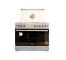 VonVAC9FO50WX 4 Gas + 1 Wok Burner Cooker-Electric Oven