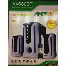 Ampex (AX682BT) – 2.1 CH Speaker System – Bluetooth