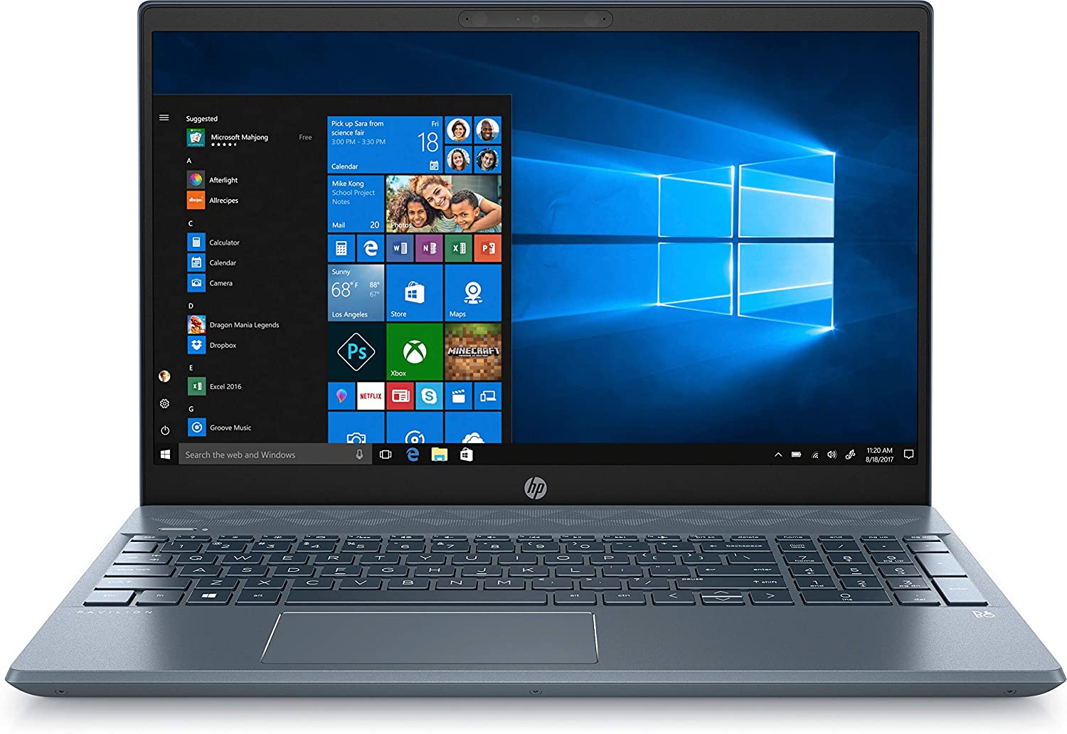 HP Pavilion i7-1065G7, 16GB, 1TB,15.6”, 4GB graphics Nvidia, touch
