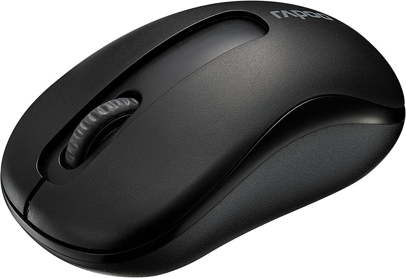 Rapoo M10 Plus 2.4GHz Wireless Optical Mouse, Black